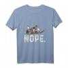 Nope Lazy Französische Bulldogge Dog Lover Geschenk T-Shirt – Perfektes Geschenk für Hunde- und Bulldoggenfans, Tierliebhaber & Tierretter
