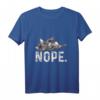 Nope Lazy Französische Bulldogge Dog Lover Geschenk T-Shirt – Perfektes Geschenk für Hunde- und Bulldoggenfans, Tierliebhaber & Tierretter