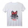 Damen Französische Bulldogge Mama T-Shirt mit V-Ausschnitt – Lustiges Hundemotiv, Geschenkidee für Hunde- und Frenchie-Liebhaber