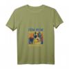 Lustiges Damen Bulldogge Pew Pew Madafakas T-Shirt mit V-Ausschnitt – Humorvolles Tiermotiv, bequem und perfekt als Geschenk