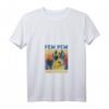 Lustiges Damen Bulldogge Pew Pew Madafakas T-Shirt mit V-Ausschnitt – Humorvolles Tiermotiv, bequem und perfekt als Geschenk