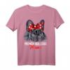 Französische Bulldogge Mama T-Shirt - Lustiges Hunde-Spruch Geschenk für Frenchie-Liebhaber, Muttertag, Geburtstag & Weihnachten