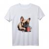 Französische Bulldogge T-Shirt mit Spruch 'Guten Morgen ganz dünnes Eis' – Lustiges Hundedesign für Bulldoggenliebhaber