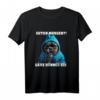 Französische Bulldogge mit Hoodi - Lustiges Hundemotiv T-Shirt für Hundeliebhaber, Trendige Retro Vintage Geschenkidee für Geburtstage & Weihnachten
