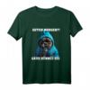 Französische Bulldogge mit Hoodi - Lustiges Hundemotiv T-Shirt für Hundeliebhaber, Trendige Retro Vintage Geschenkidee für Geburtstage & Weihnachten