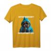 Französische Bulldogge mit Hoodi - Lustiges Hundemotiv T-Shirt für Hundeliebhaber, Trendige Retro Vintage Geschenkidee für Geburtstage & Weihnachten