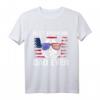 Amerika Flagge Hunde Papa Geschenk Französische Bulldogge T-Shirt – Perfektes Geschenk für Hundeliebhaber & Tierfreunde zu Weihnachten & Geburtstag