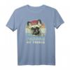 Pardon My French - Retro Lustiges Frenchie T-Shirt | Französische Bulldogge Vintage Kleidung im 60er/70er Stil für Hunde- und Tierliebhaber