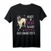 Bullmastiff Just A Girl Who Loves Bullmastiffs Hundeliebhaber T-Shirt – Perfektes Geschenk für Hundeliebhaberinnen & Tierfreunde