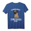 Coolest Bullmastiff Dad Lustiges Hund T-Shirt – Perfektes Geschenk für Bullmastiff Besitzer & Hundeliebhaber