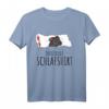Offizielles Staffordshire Bullterrier Schlafshirt – Bequemes Langarmshirt als Geschenk für Hundeliebhaber, Familie & Freunde zum Geburtstag, Weihnachten & Muttertag