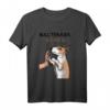 Bullterrier Hunde Papa Dad Langarmshirt – Lustiges Hundeliebhaber Geschenk im Vintage Look für Züchter, Hundebesitzer und Liebhaber