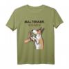 Bullterrier Hunde Papa Dad Langarmshirt – Lustiges Hundeliebhaber Geschenk im Vintage Look für Züchter, Hundebesitzer und Liebhaber