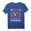 Beste Bullterrier Mama T-Shirt – Perfektes Hundemotiv für Bullterrier Liebhaber, Hundemütter & Spaziergänge