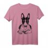 Bullterrier Hund Geschenk T-Shirt - Perfekt für Hundehalter & Tierliebhaber zum Geburtstag oder als Geschenk