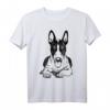 Bullterrier Hund Geschenk T-Shirt - Perfekt für Hundehalter & Tierliebhaber zum Geburtstag oder als Geschenk