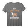 Bullterrier Hört Hervorragend Hund Haustier T-Shirt – Lustiges Hundespruch-Shirt für Hundeliebhaber & Bullterrier Fans
