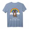 Rainbow Magic Unicorn Miniature Bullterrier T-Shirt – Lustiges Hundemotiv für Hundeliebhaber & Unicorn-Fans, ideal zum Spazierengehen und als Geschenk