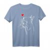 Bullterrier Liebe Hunde Mama Frauchen T-Shirt - Lustiges Vintage Hundemotiv Geschenk für Hundeliebhaber und Züchter