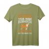 Vorsicht vor dem Herrchen Bullterrier T-Shirt - Lustiges Hundehalter Geschenk mit Hunde Mama Design
