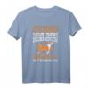 Vorsicht vor dem Herrchen Bullterrier T-Shirt - Lustiges Hundehalter Geschenk mit Hunde Mama Design