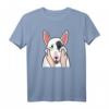 Bullterrier Mollig Wangen Lustiges Hundegeschenk T-Shirt - Für Hundeliebhaber, Familien & Humorvolle Hundebesitzer