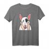 Bullterrier Mollig Wangen Lustiges Hundegeschenk T-Shirt - Für Hundeliebhaber, Familien & Humorvolle Hundebesitzer