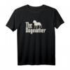 The Dogmother Staffordshire Bullterrier Frauchen Shirt – Lustiges Hunde T-Shirt als Weihnachts- oder Geburtstagsgeschenk für Hundeliebhaberinnen
