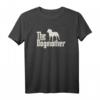 The Dogmother Staffordshire Bullterrier Frauchen Shirt – Lustiges Hunde T-Shirt als Weihnachts- oder Geburtstagsgeschenk für Hundeliebhaberinnen