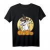 Dabbing Bullterrier Dab Dance Hund T-Shirt – Lustiges Halloween Geschenk für Bullterrier-Liebhaber und Hundebesitzer