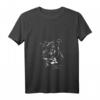 Damen Staffordshire Bullterrier Hund Portrait T-Shirt mit V-Ausschnitt – Perfektes Geschenk für Hundeliebhaber und Züchter