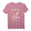 Bullterrier Glitzer Hundeliebhaber T-Shirt – Lustiges Hundemotiv für Hundebesitzer mit Humor