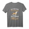 Bullterrier Glitzer Hundeliebhaber T-Shirt – Lustiges Hundemotiv für Hundebesitzer mit Humor