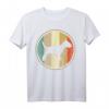 Retro Vintage Style Miniature Bull Terrier Bullterrier Hunde T-Shirt – Klassisch geschnitten, doppelt genähter Saum
