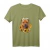 Sunflower Staffordshire Bullterrier Hund Muttertag Frauen Tank Top – Perfektes Geschenk für Hundemütter, Welpenliebhaber & Tierfreunde