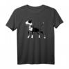 Bullterrier Hund T-Shirt - Klassisches Design, Doppelt genähter Saum, Perfekt für Hundeliebhaber