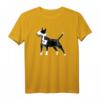 Bullterrier Hund T-Shirt - Klassisches Design, Doppelt genähter Saum, Perfekt für Hundeliebhaber