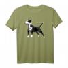Bullterrier Hund T-Shirt - Klassisches Design, Doppelt genähter Saum, Perfekt für Hundeliebhaber