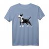 Bullterrier Hund T-Shirt - Klassisches Design, Doppelt genähter Saum, Perfekt für Hundeliebhaber
