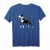 Bullterrier Hund T-Shirt - Klassisches Design, Doppelt genähter Saum, Perfekt für Hundeliebhaber