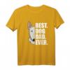 Herren Best Dog Dad Ever Lustiges Vatertag Hund Bullterrier T-Shirt – Perfektes Geschenk für Hundeliebhaber und Bullterrier Fans