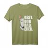Herren Best Dog Dad Ever Lustiges Vatertag Hund Bullterrier T-Shirt – Perfektes Geschenk für Hundeliebhaber und Bullterrier Fans