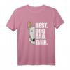 Herren Best Dog Dad Ever Lustiges Vatertag Hund Bullterrier T-Shirt – Perfektes Geschenk für Hundeliebhaber und Bullterrier Fans