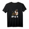 Bullterrier Mit Spielzeug T-Shirt – Lustiges Hundemotiv für Hundeliebhaber, Hundemamas & Papas, perfektes Geschenk für Geburtstag & Weihnachten