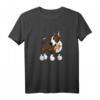 Bullterrier Mit Spielzeug T-Shirt – Lustiges Hundemotiv für Hundeliebhaber, Hundemamas & Papas, perfektes Geschenk für Geburtstag & Weihnachten