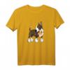 Bullterrier Mit Spielzeug T-Shirt – Lustiges Hundemotiv für Hundeliebhaber, Hundemamas & Papas, perfektes Geschenk für Geburtstag & Weihnachten