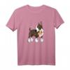 Bullterrier Mit Spielzeug T-Shirt – Lustiges Hundemotiv für Hundeliebhaber, Hundemamas & Papas, perfektes Geschenk für Geburtstag & Weihnachten