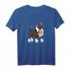 Bullterrier Mit Spielzeug T-Shirt – Lustiges Hundemotiv für Hundeliebhaber, Hundemamas & Papas, perfektes Geschenk für Geburtstag & Weihnachten