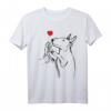 Bullterrier Hunde Mama Liebe Frauchen T-Shirt - Lustiges Vintage Hundeliebhaber Geschenk für Weihnachten & Geburtstag