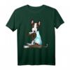 HapFrog Bullterrier Lover T-Shirt - Lustiges Hundemotiv mit Tattoo-Design für Hundeliebhaber & Tierfreunde